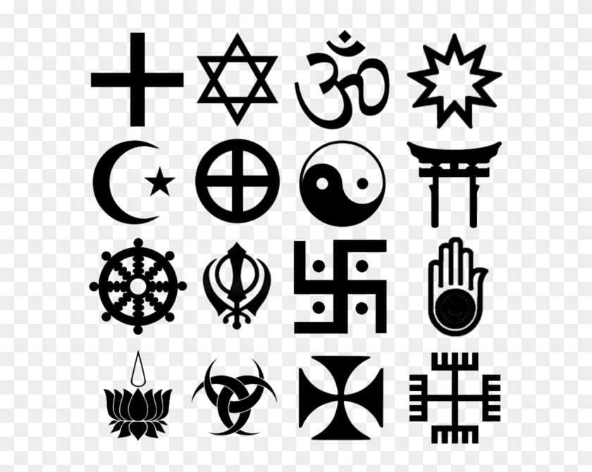 Religion Symbols, Row - Central Sikh Gurdwara Board Clipart