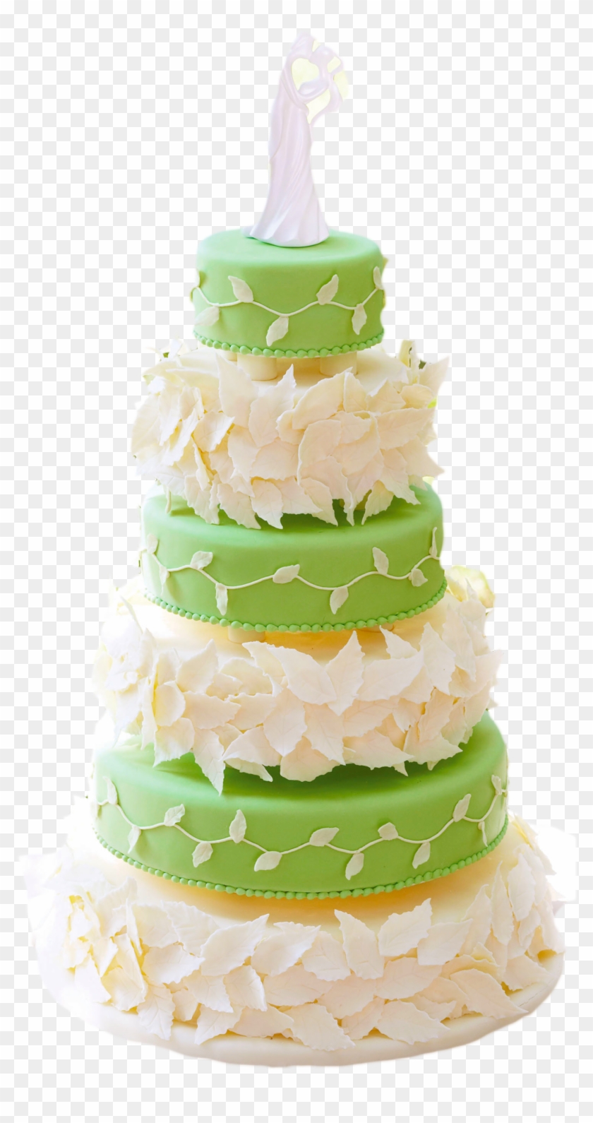 Birthday Cakes - Green Birthday Cake Png Clipart #2727071
