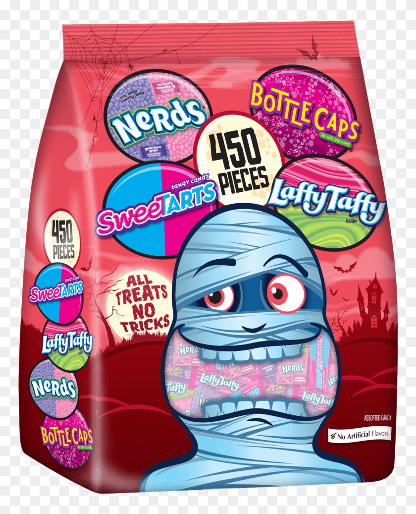 All Treats, No Tricks Variety Bag - Nerds Candy Clipart #2727116