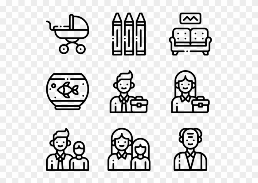 Family - Icon Family Transparent Background Clipart