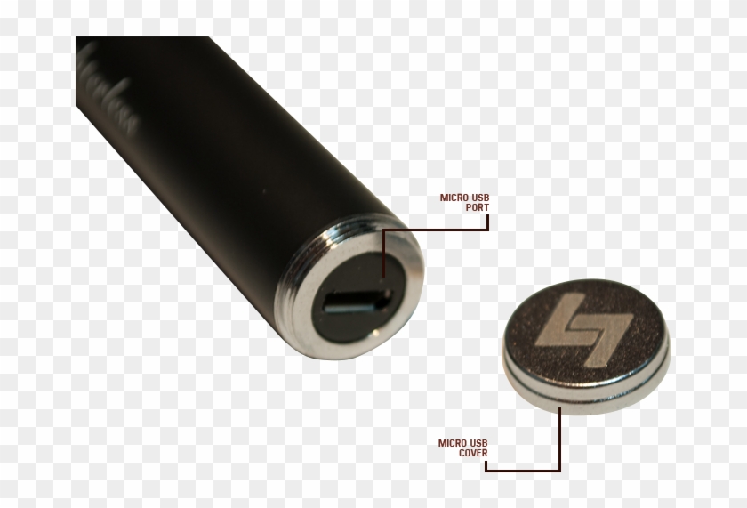 Lighterless Vapepen Battery Usb Diagram - Micro Usb Pen Battery Clipart #2727501