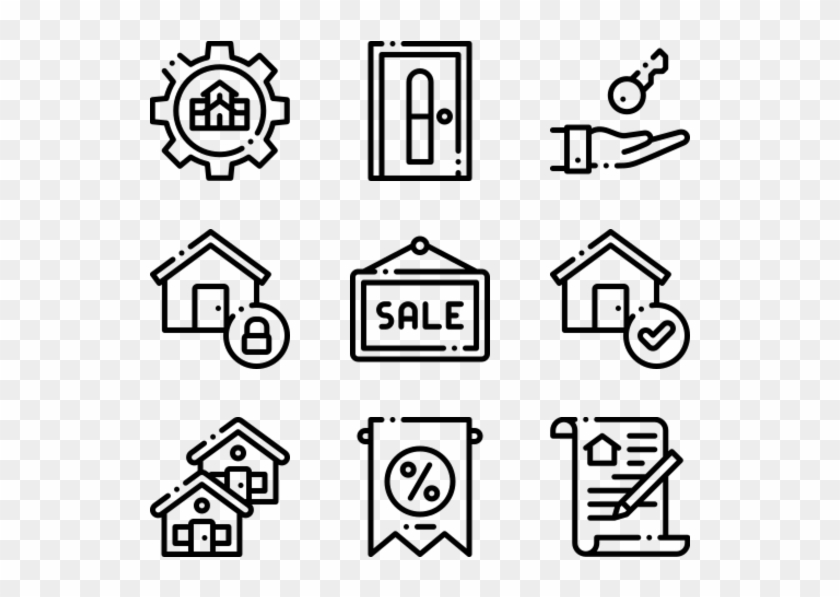 Real Estate - Calendar Icon Vector Clipart