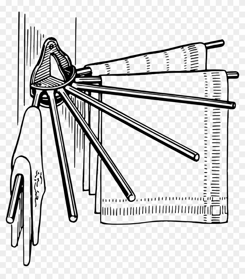 This Free Icons Png Design Of Towel Rack 2 - Drawing Clipart #2727846