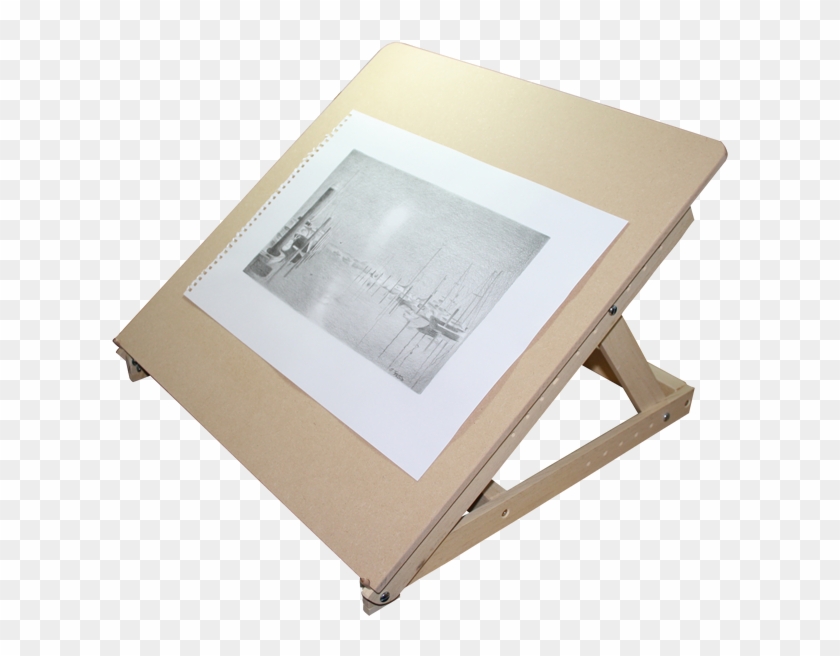 Drawing Easels Tabletop - Table Top Drawing Board Clipart #2728442