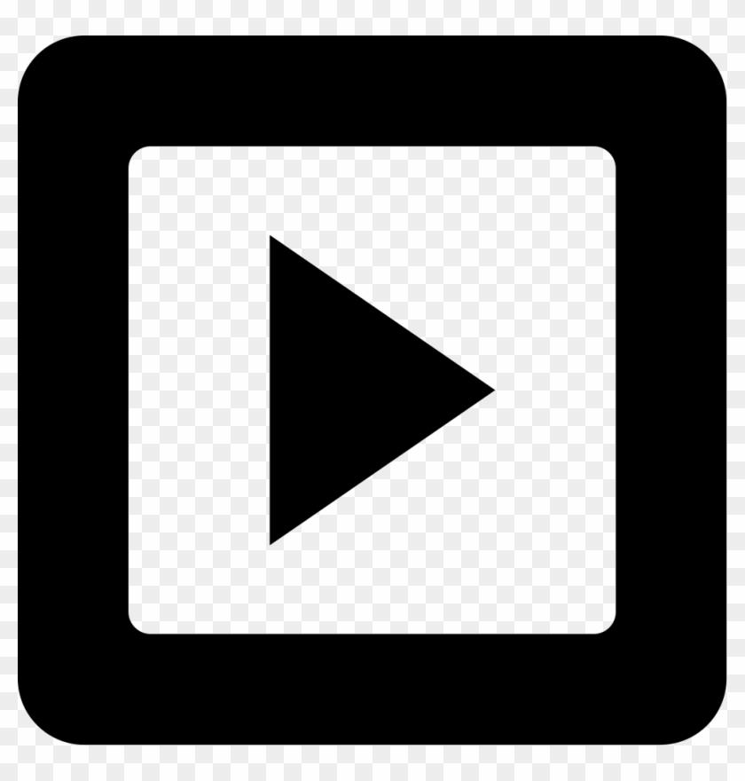 Svg Transparent Play Png Free Download Comments - Play Button Png Square Clipart