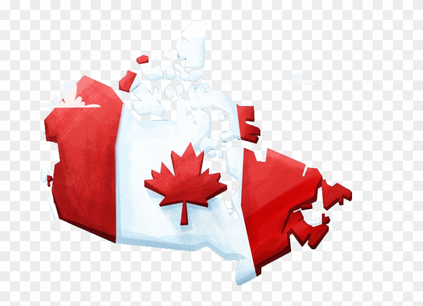 Canada Flag Png - Canada Maple Leaf Flag Gif Clipart #2728702