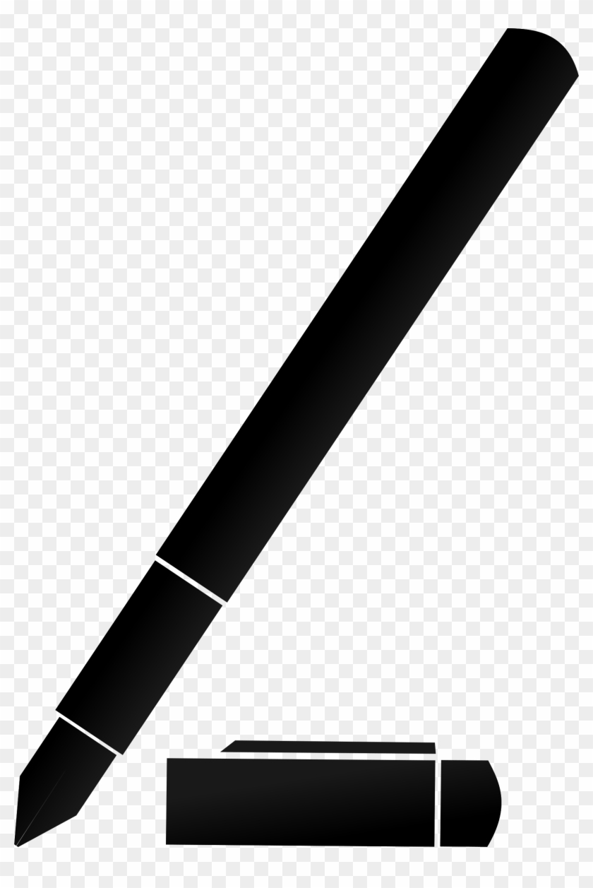 Pen - Clip Art Black Pen - Png Download