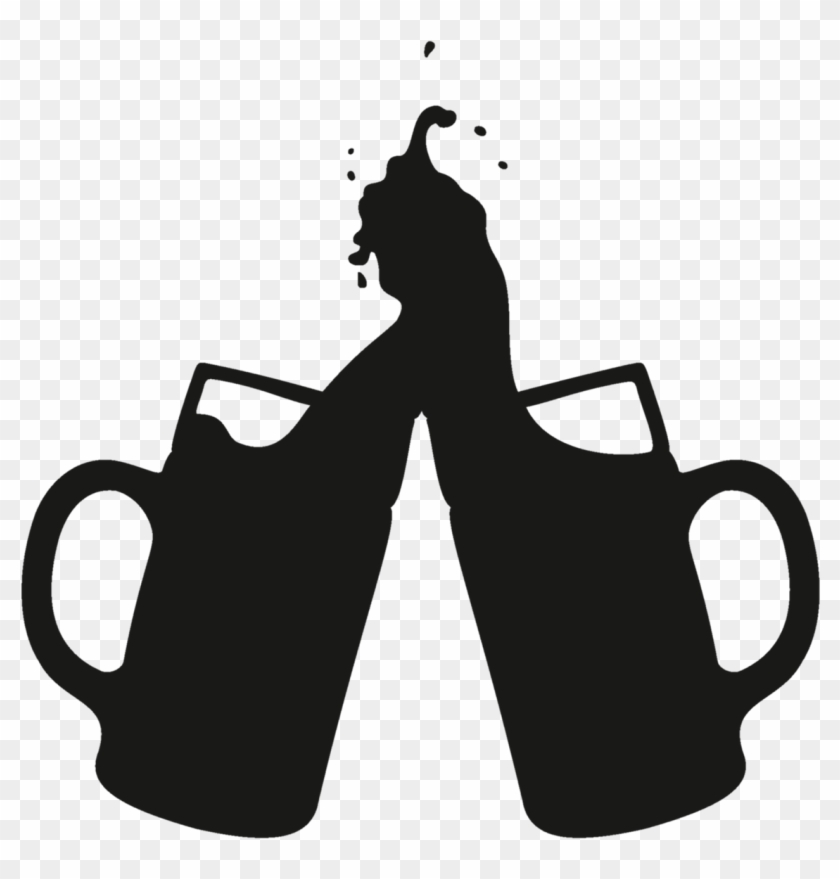 Beer Can At Getdrawings Com Free For Ⓒ - Beer Mug Silhouette Png Clipart #2729755