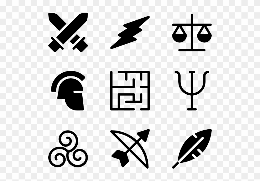 Ancient Greece - Symbols About Ancient Greece Clipart #2730150