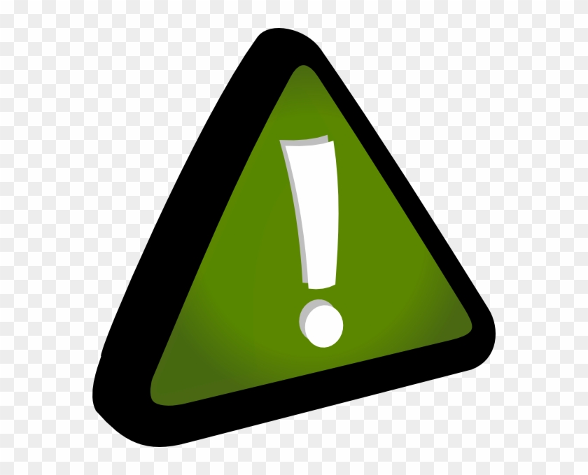 Small - Attention Green Clipart