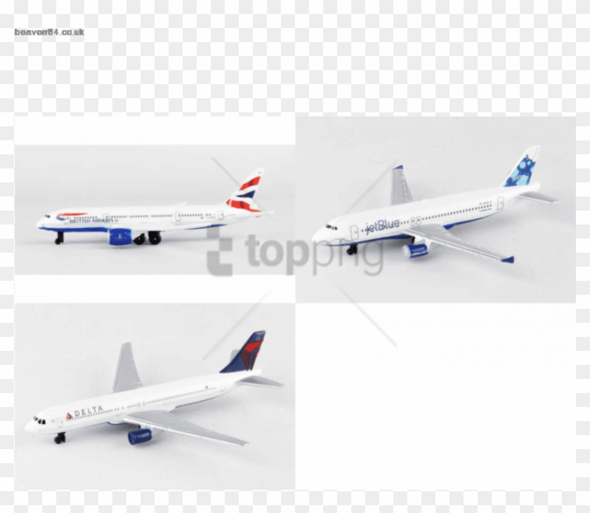 Free Png Daron Ups, Jetblue Airlines Diecast Airplane - Diecast Airplane Clipart #2731088