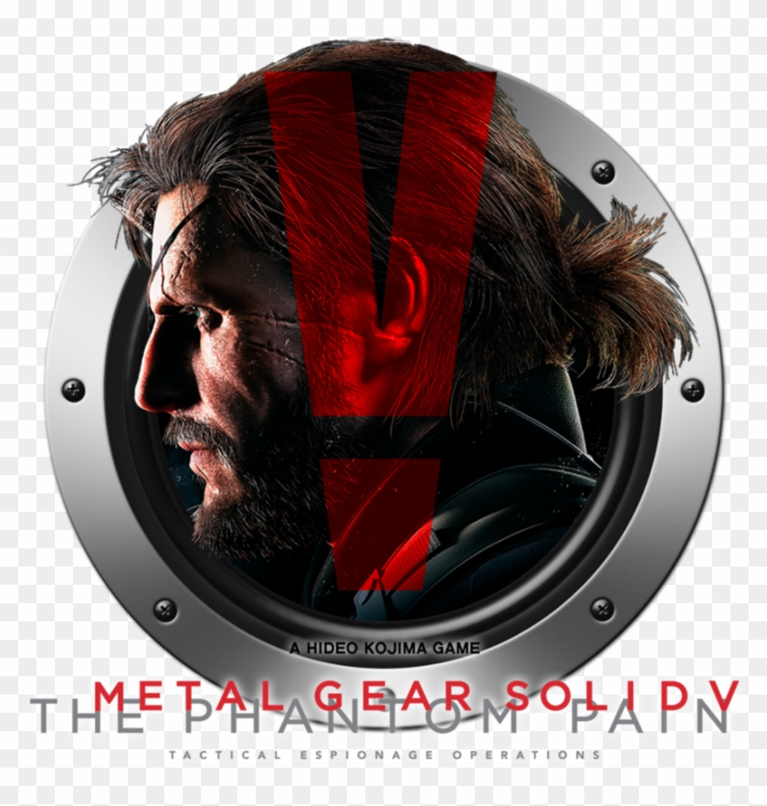 Metal Gear Solid 5 Phantom Pain Logo Png - Metal Gear Solid 5 Icon Clipart #2731520
