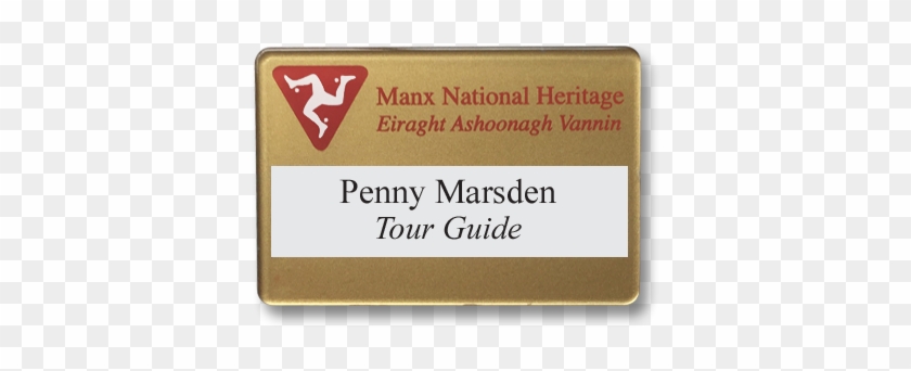 Re Usable Tour Guide Name Badges - Sign Clipart