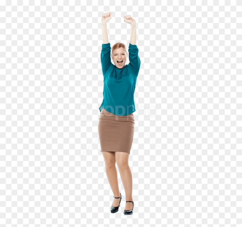 Free Png Download Happy Women Png Images Background - Happy Royalty Free Women Clipart