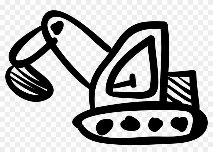 Construction Transportation Hand Drawn Machine Comments Clipart