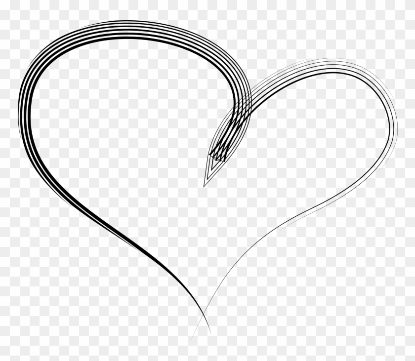 Hand Drawn Heart - Heart Clipart