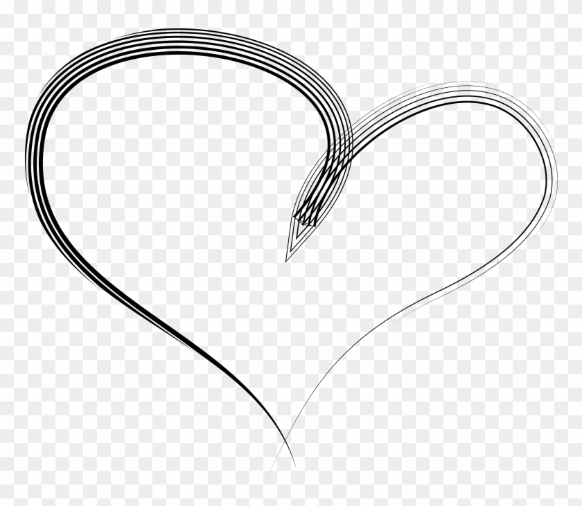 Hand Drawn Heart - Heart Clipart #2732120