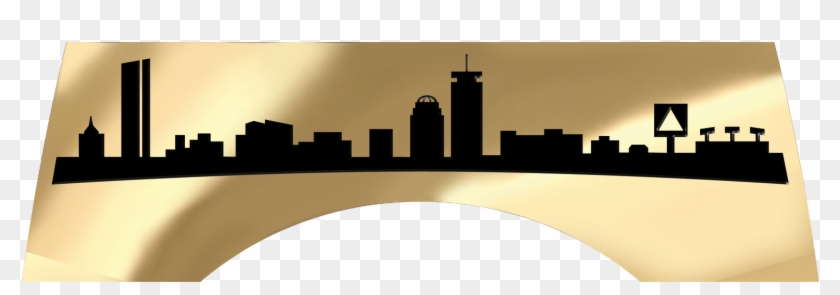 Boston Skyline Silhouette Png - Mit Skyline Brass Rat Clipart