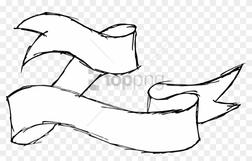 Black And White Banner Png - Black White Transparent Background Clipart