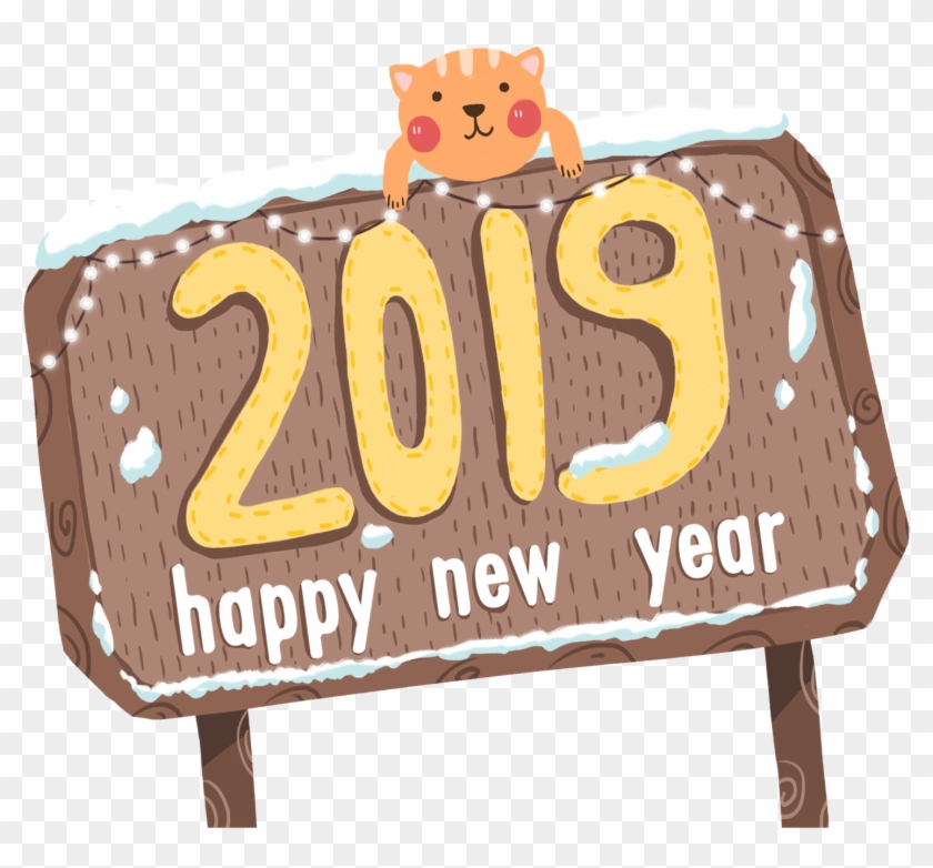 Cartoon Winter Illustration Tire Sign Png And Psd - Cartoon Clipart