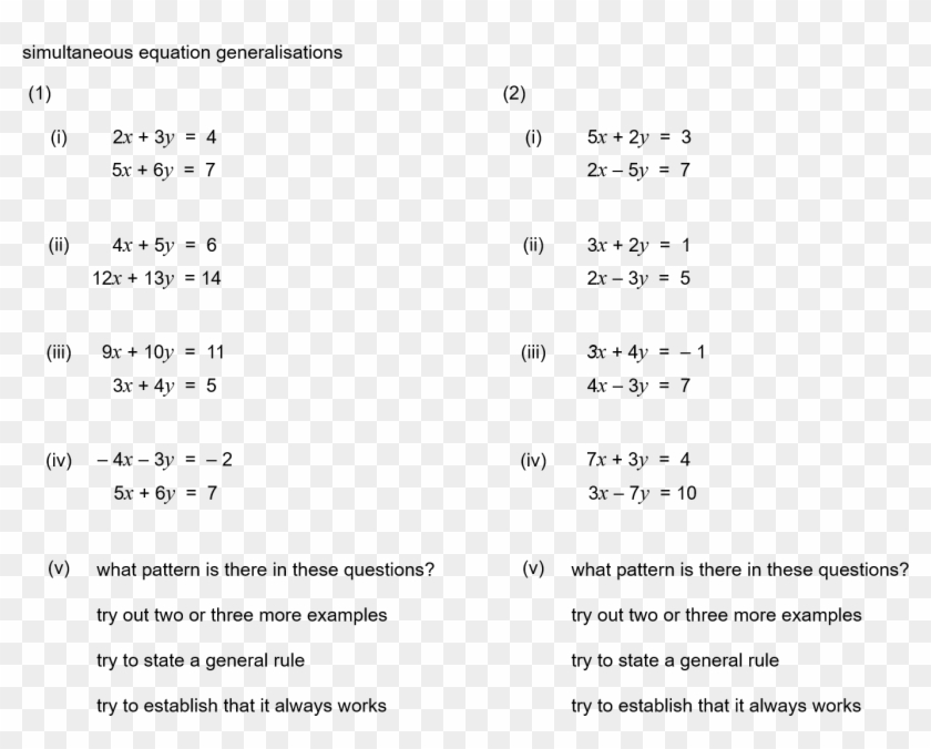 Median Don Steward - Geometric Sequence Simultaneous Equations Clipart #2732603
