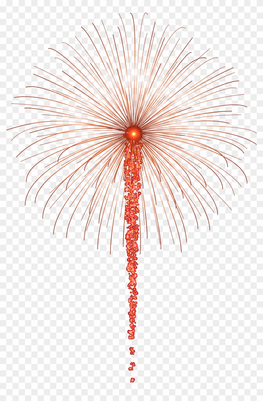 Red Fireworks For Dark Images Png Clip Art Transparent Png