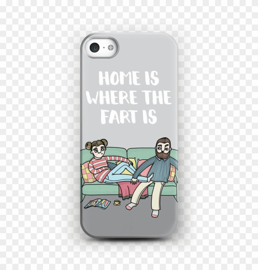 Fart Case Iphone Se - Home Is Where The Fart Clipart #2733061