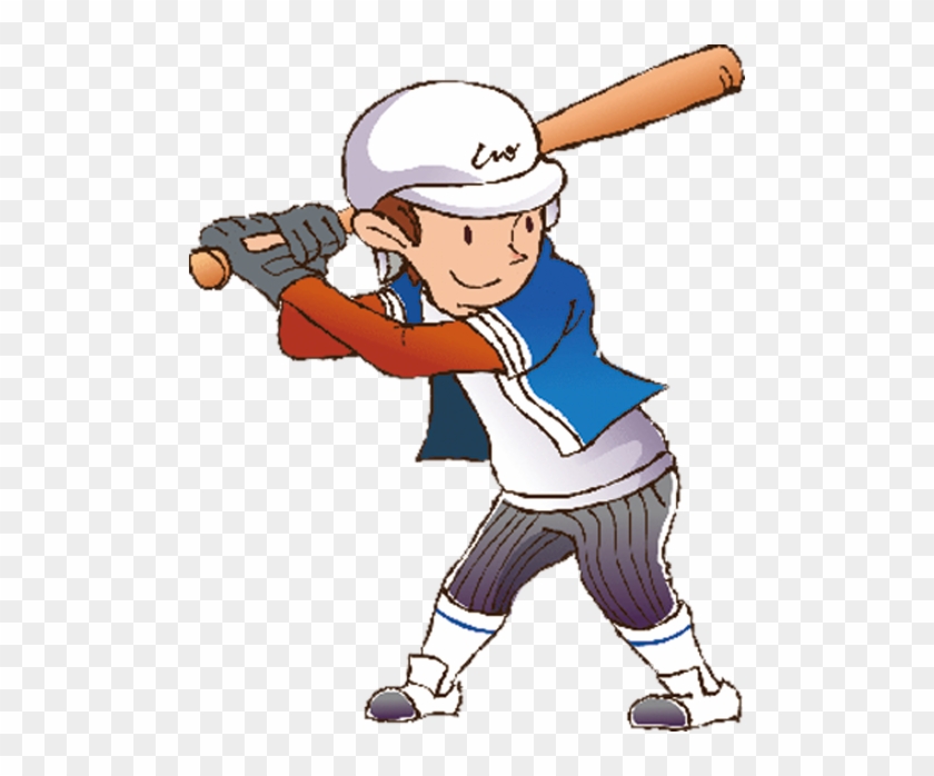 Athlete Vector Baseball - Athlete Cartoon Clipart #2733109