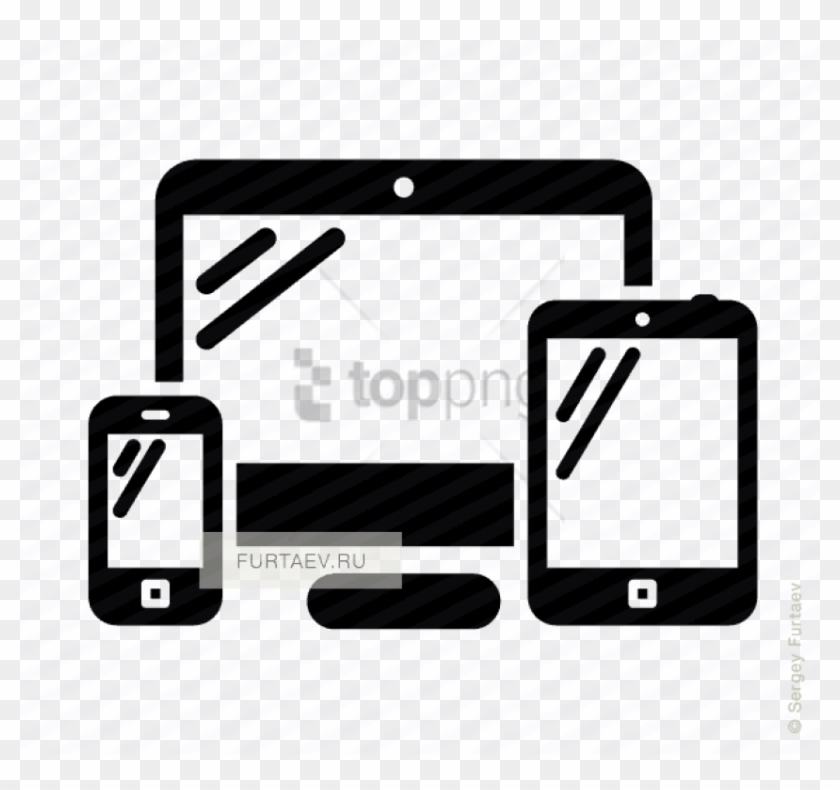 Free Png Mobile Phone Tablet Icon - Mobile And Web Icon Clipart