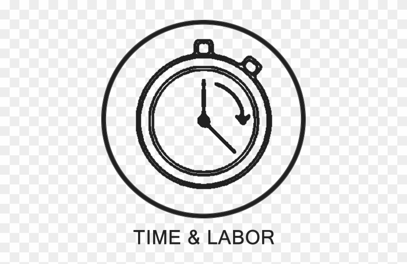 Cloud-based Time And Labor Management - Circle Clipart #2733440