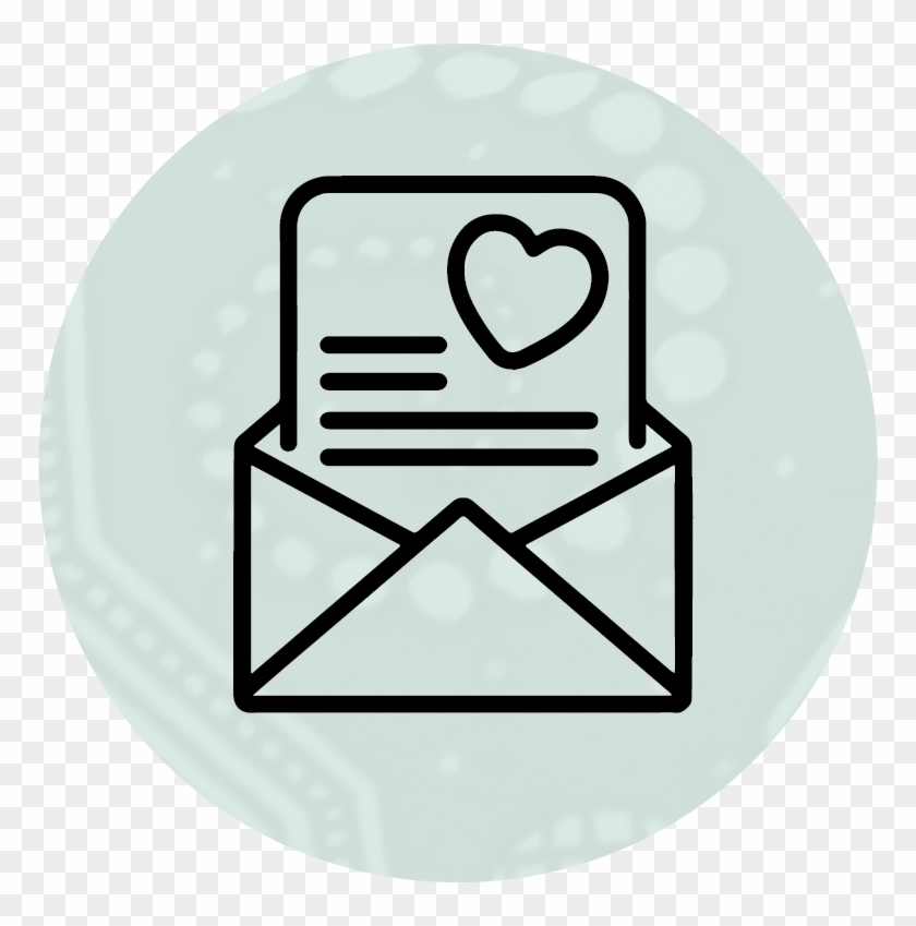 What Better Way To Honor The Special People In Your - Envelope Icon Transparent Background Clipart