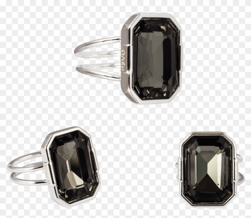 Ioaku The Legacy Ring Silver Smoke - Ring Clipart