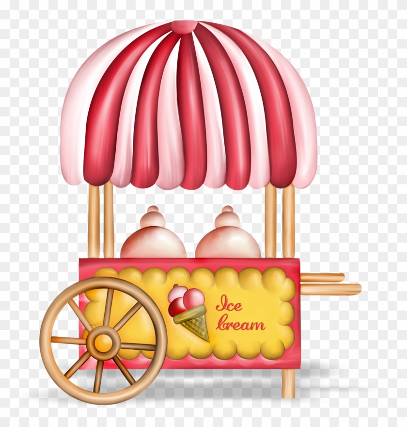 Фотки Ice Cream Clipart, Birthday Clipart, Circus Clown, - Ice Cream Machine Cartoon - Png Download