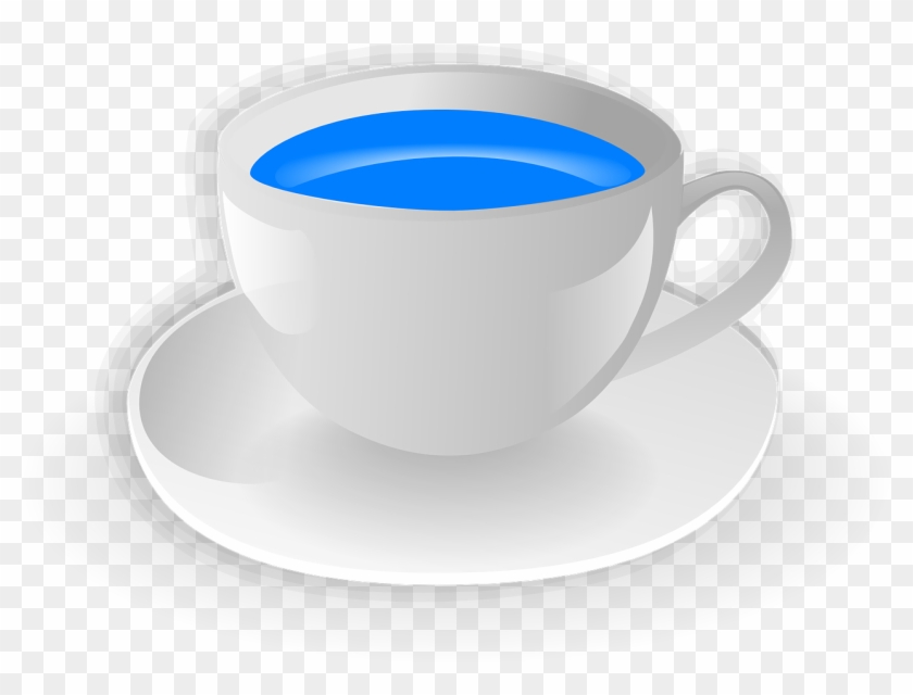 Cup Saucer Drink Beverage Water Png Image - Cup With Water Cartoon Clipart #2734154