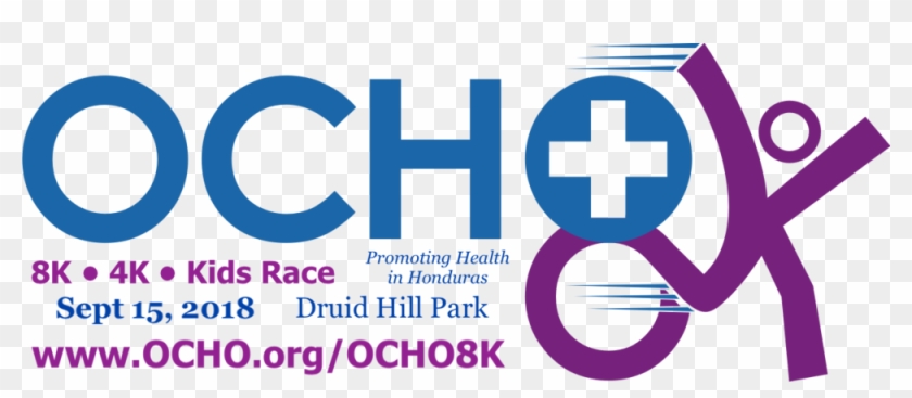 Ocho 8k 2018 Web Races Slogan - Depot 96 Clipart