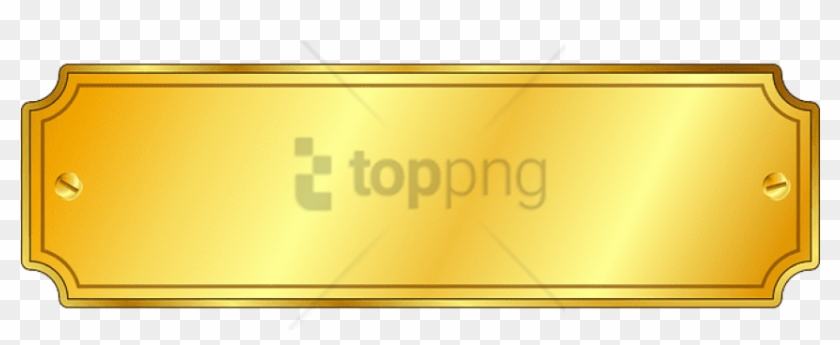 Free Png Gold Plate Png Png Image With Transparent - Gold Background Hd Png Clipart #2734405