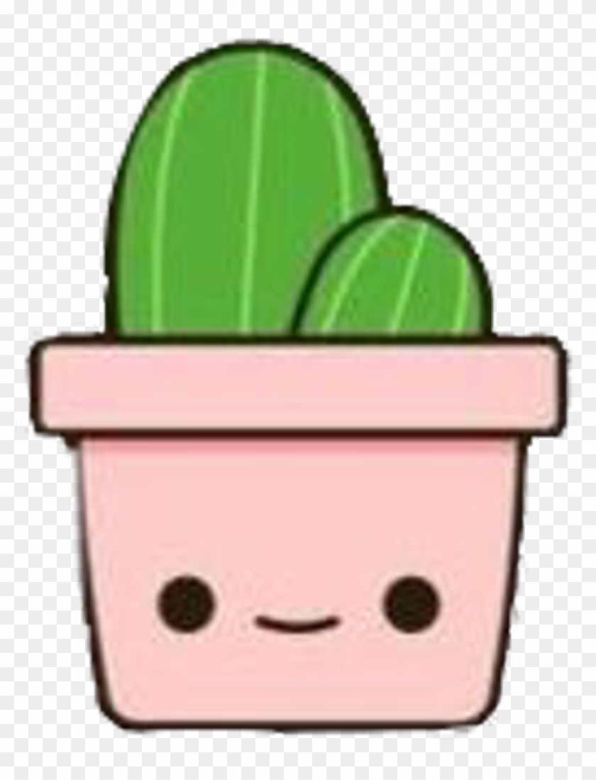 Cactus Kawaii Clipart