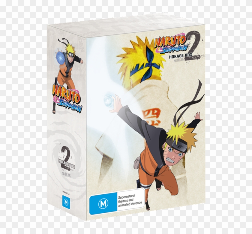 Hokage Part 2 Episodes 101 205 Dvd Box Set - Naruto Shippuden Hokage Box Clipart #2735183