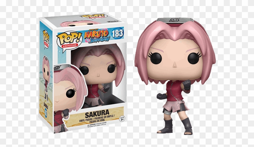 Pop Vinyls - Pop Naruto Sakura Clipart