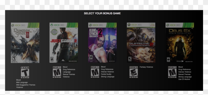 Bonus Games - - Deus Ex Human Revolution Cover Clipart #2736014