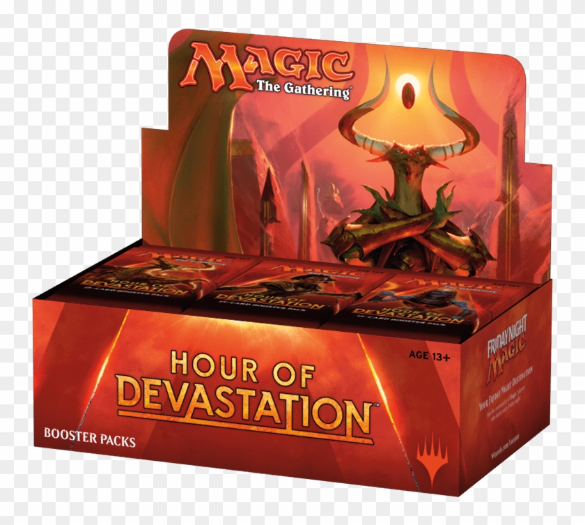 Magic Mtg - Hour Of Devastation Booster Box Clipart