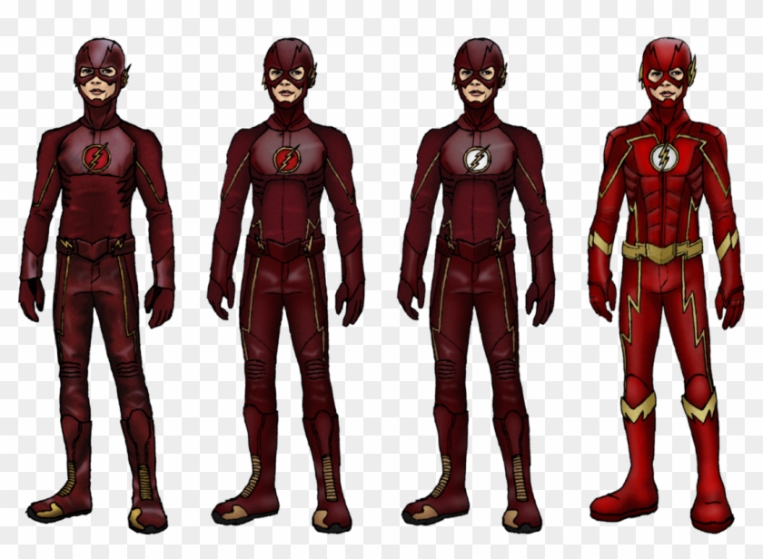 The Suits Cw - All Cw Flash Suits Clipart #2736725