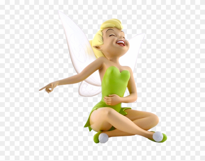 Disney Tinker Bell In Green Figurine - Fee Clochette Disney Png Clipart