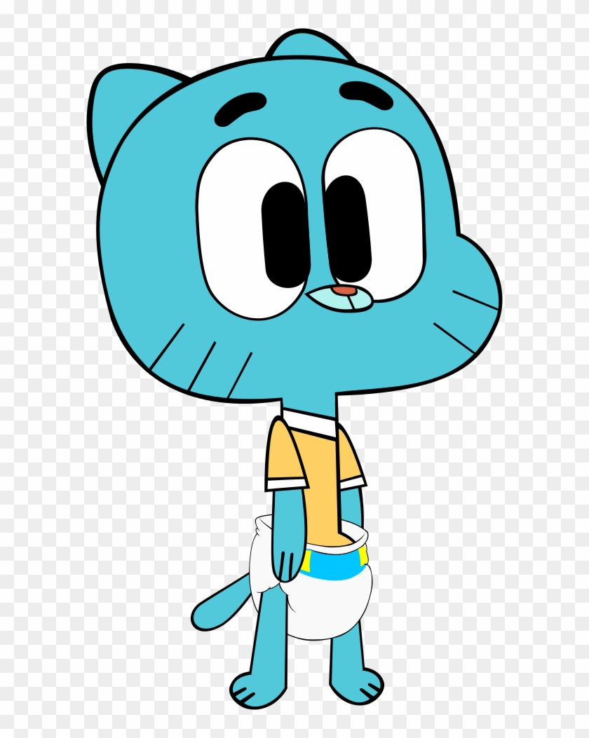 Gumball Diapered - Gumball Mega Rainbow Dash Clipart #2736950