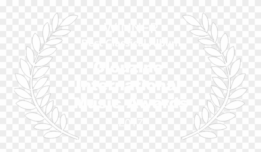 Winner Of 17 International Music Awards - White Laurel Wreath Png Clipart #2737536