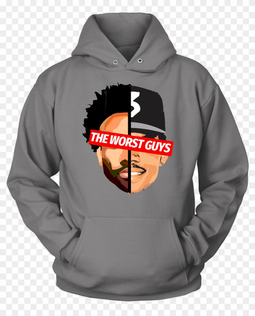 Childish Gambino Chance Rapper Worst Guys Hoodie - Sweatshirt Clipart
