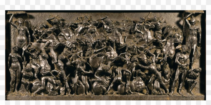 'battle' Relief - Bertoldo Di Giovanni Battle Relief Clipart