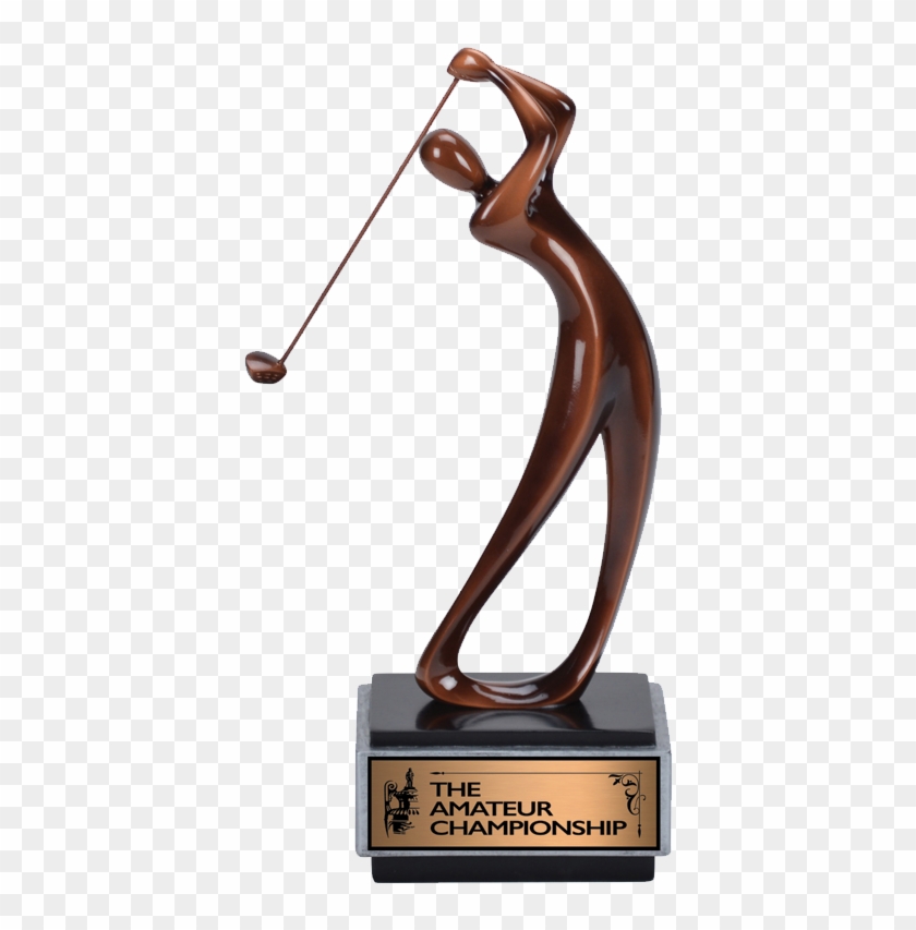 Modern Golf Resin Trophy - Modern Golf Trophy Clipart #2738125