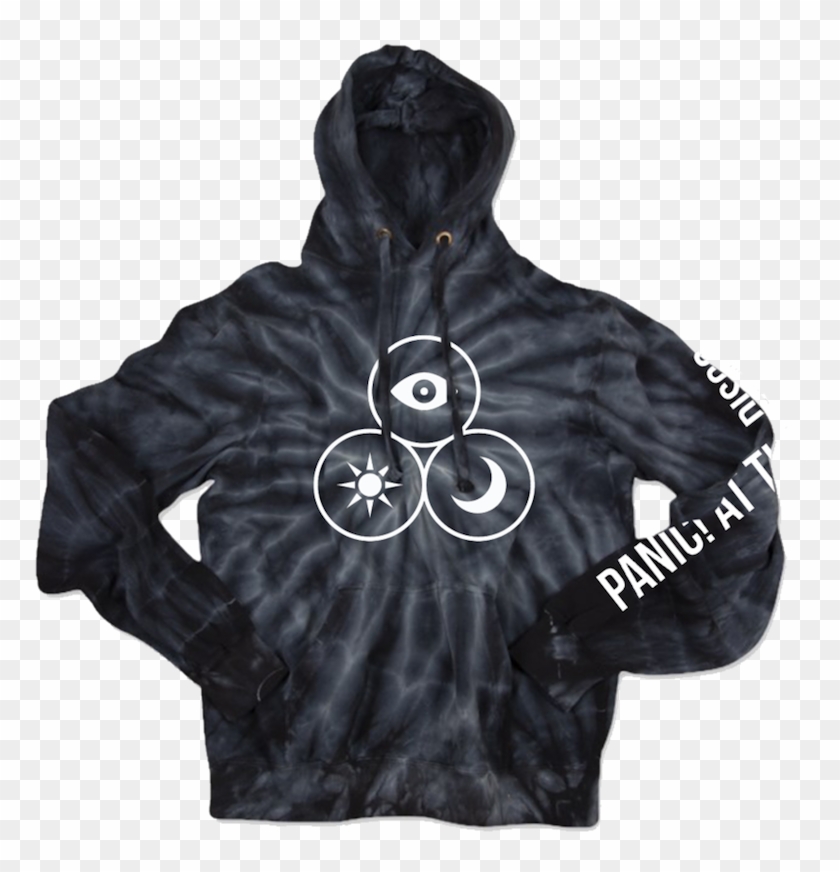 Three Circles Tie Dye Hoodie Tie Dye Hoodie, Zip Hoodie, - Sweatshirt Clipart