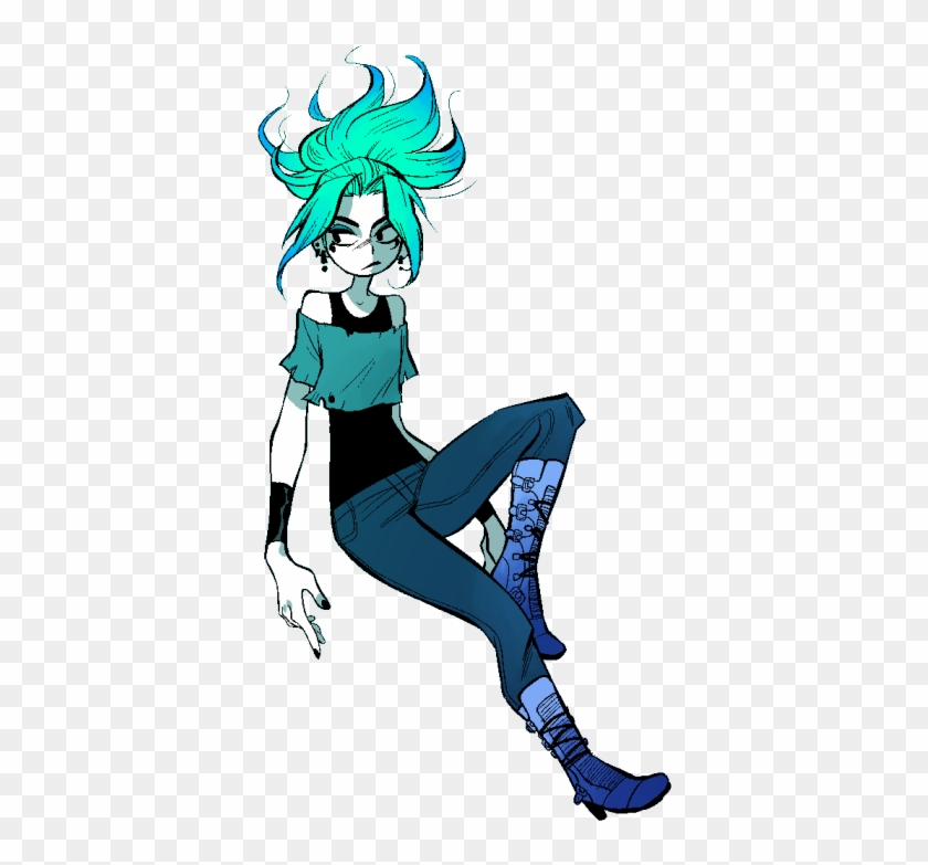 Tumblr Danny Phantom, Delphi Riddle, Character Design - Ember Danny Phantom Art Clipart